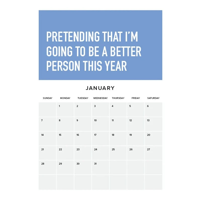 Adulting is Hard 2024 Calendar