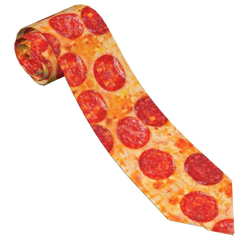 Pepperoni Pizza Tie - Silly Sausage Gifts
