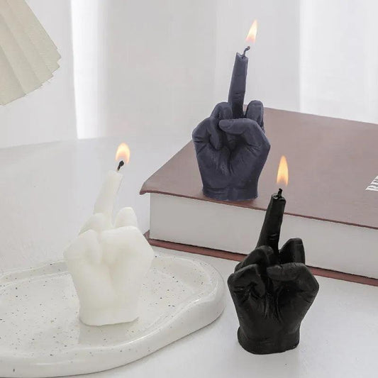 Middle Finger Candles - Silly Sausage Gifts