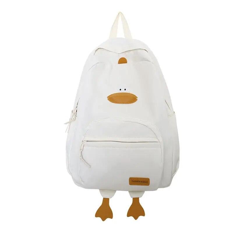 A standout Animal Backpacks with a duck on it, perfect as a gift from Silly Sausage.